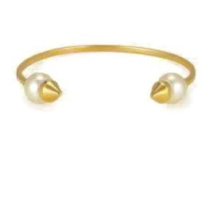 Stella & Dot pearl spike cuff bracelet
